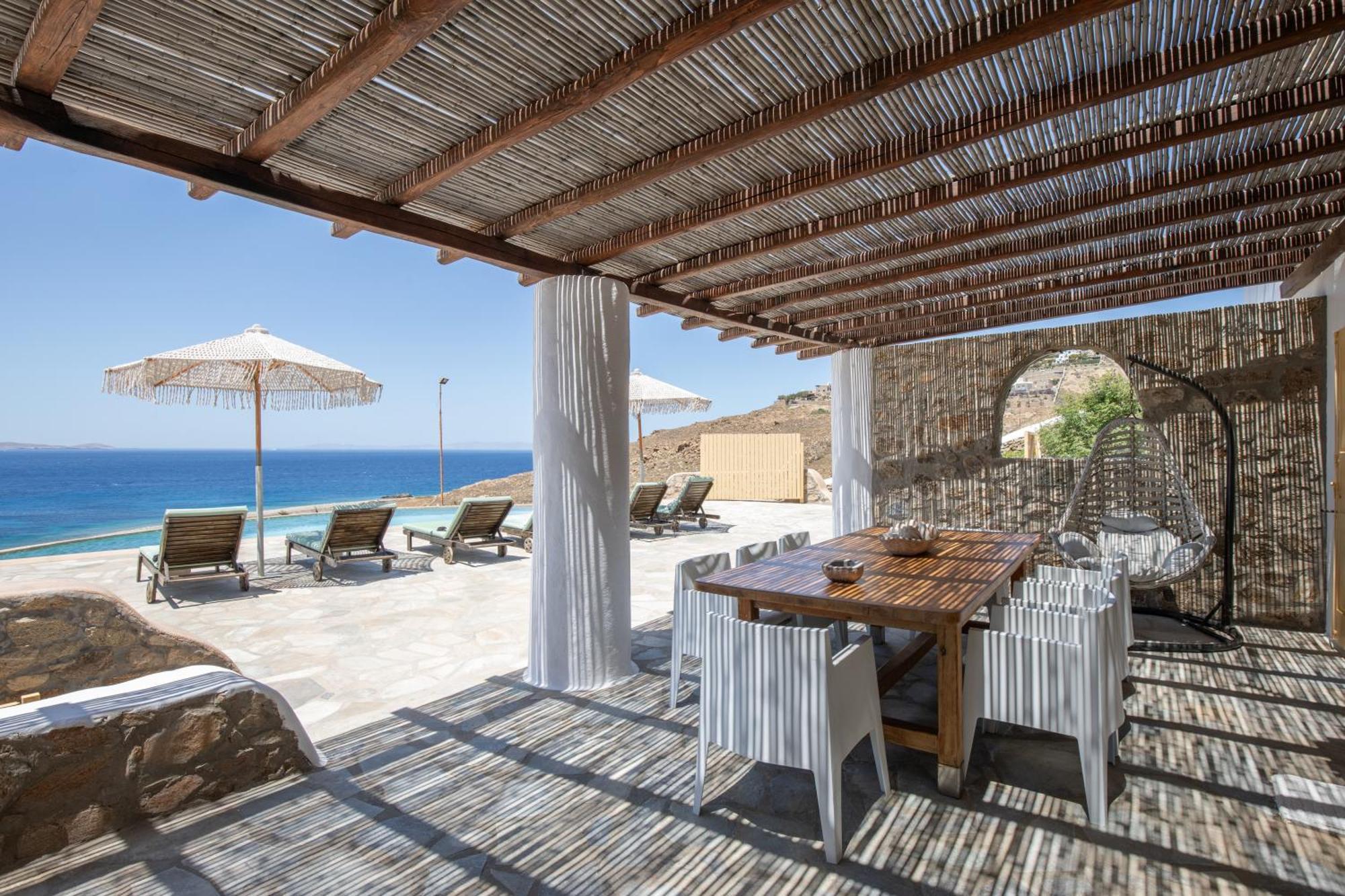 Anerousses Mykonian Traditional Houses Houlakia  外观 照片