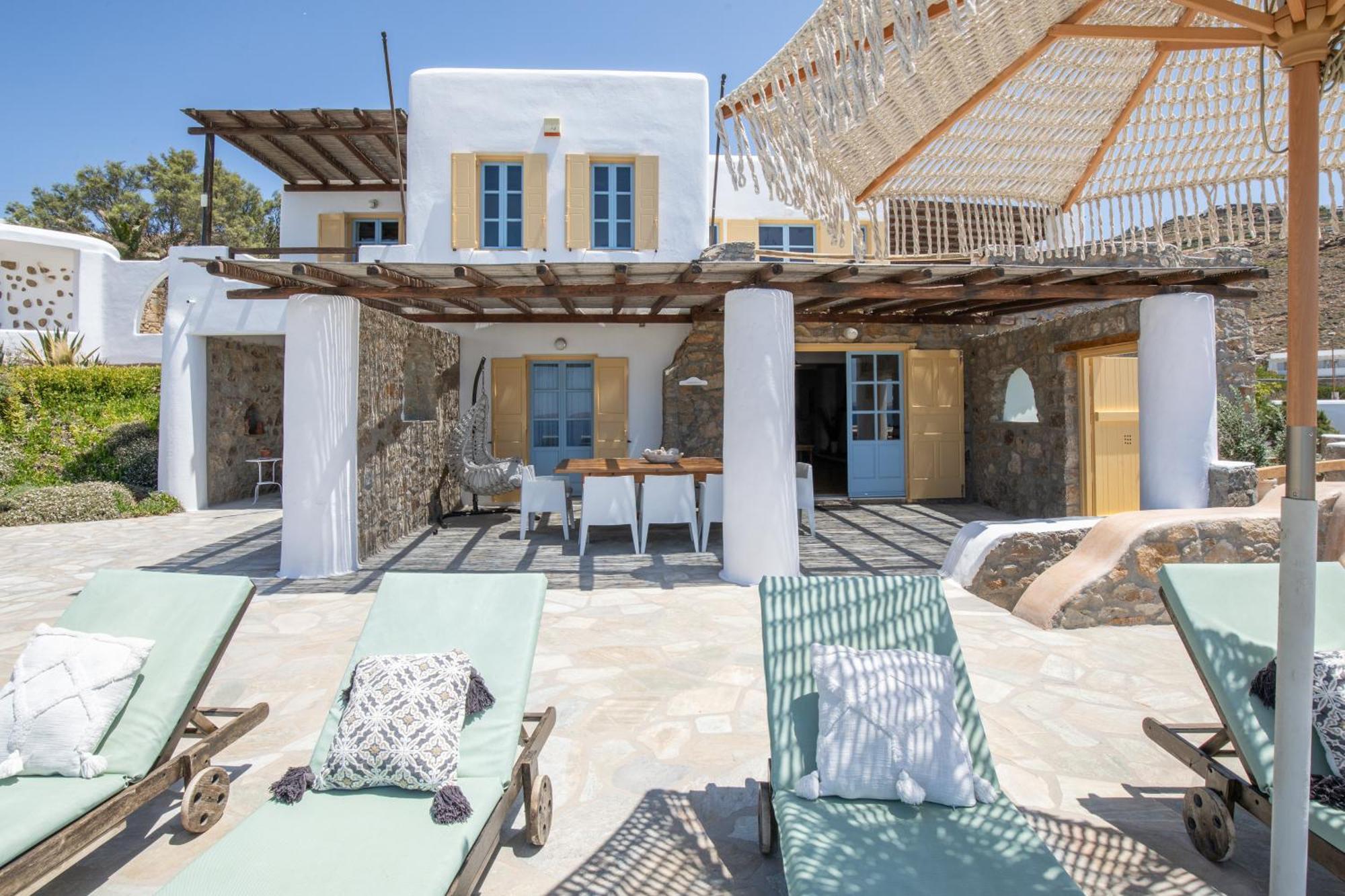 Anerousses Mykonian Traditional Houses Houlakia  外观 照片